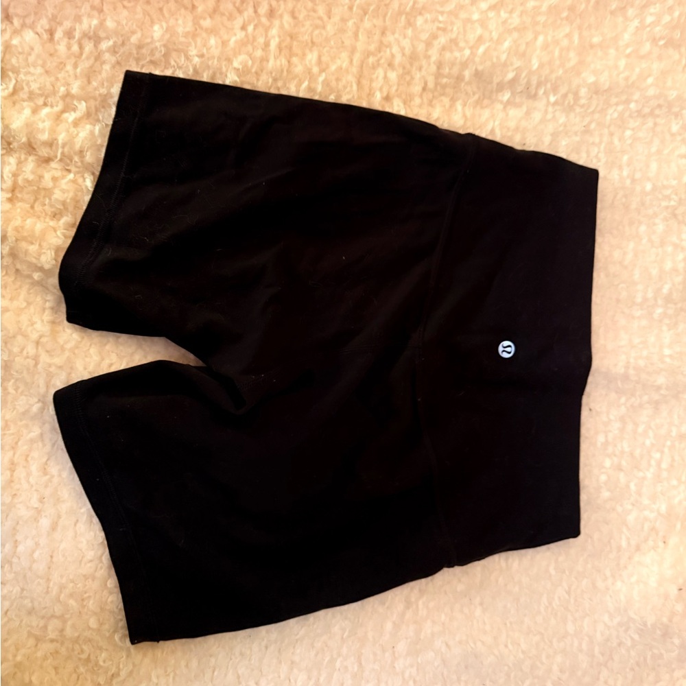 Lululemon Athletica Black Bike Shorts